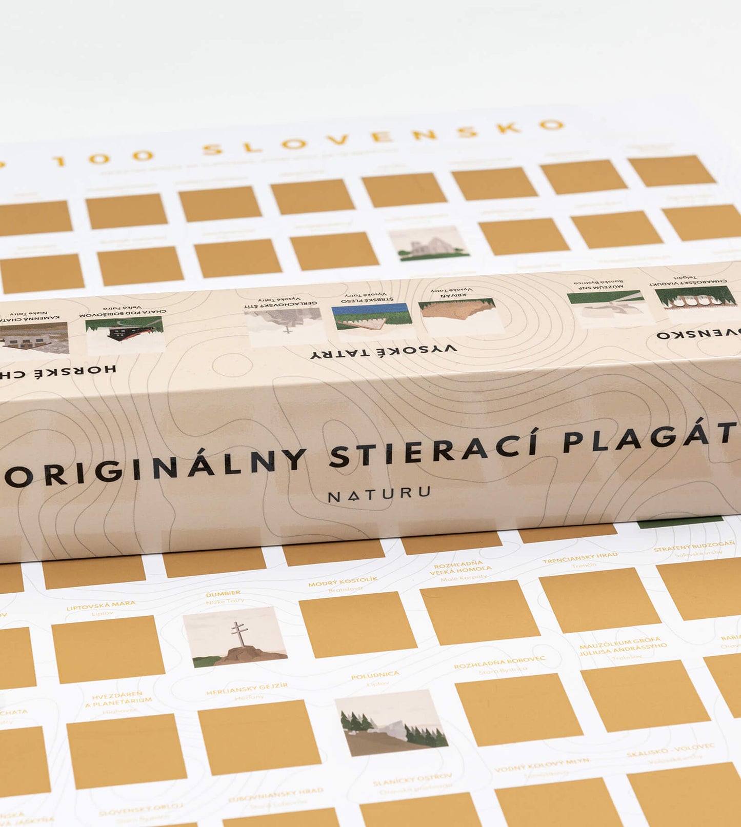 Stierací plagát TOP 100 Slovensko
