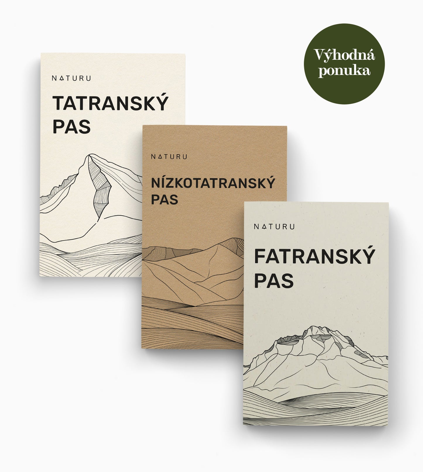 Trio horských pasov