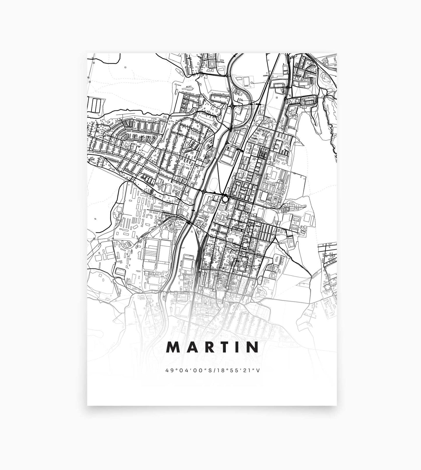 Plagát Martin Mapa