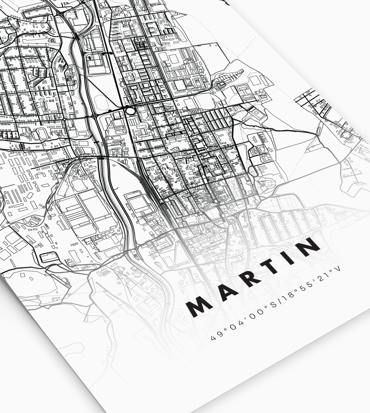 Plagát Martin Mapa