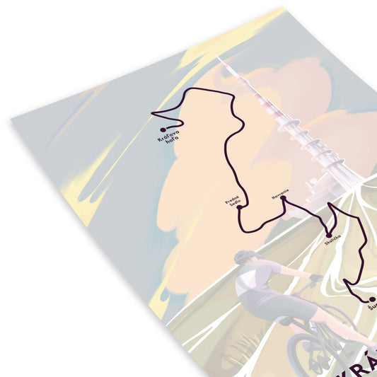 Plagát Trasa na Kráľovú hoľu