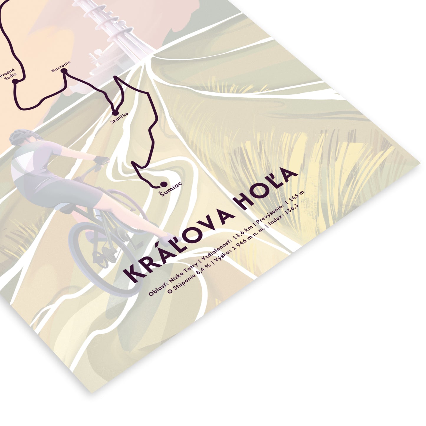 Plagát Trasa na Kráľovú hoľu