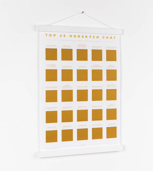 Magnetický rám na plagát (biely, 31 cm)