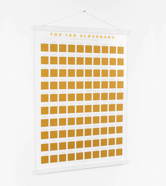 Magnetický rám na plagát (biely, 43 cm)