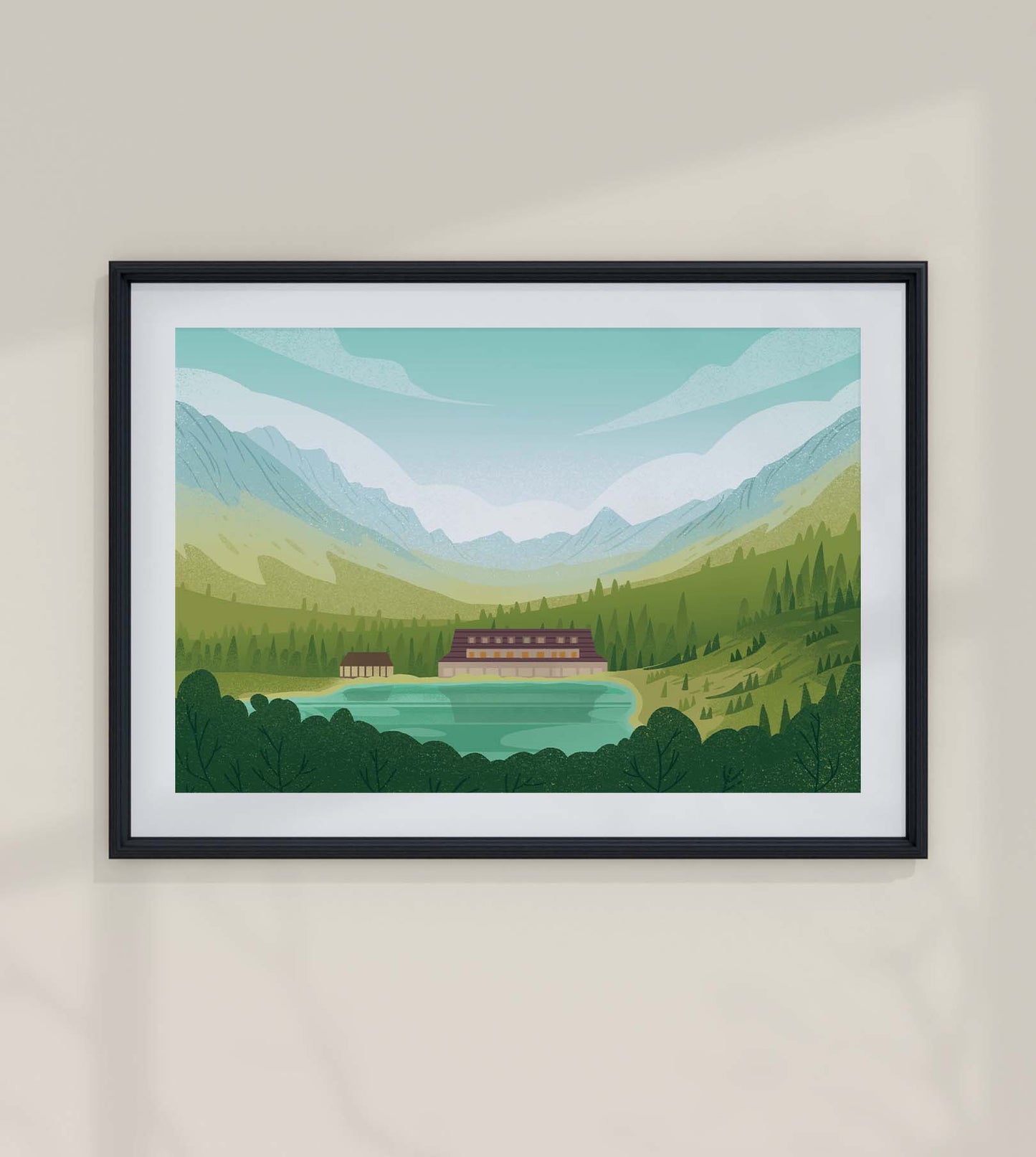 Plagát Popradské pleso