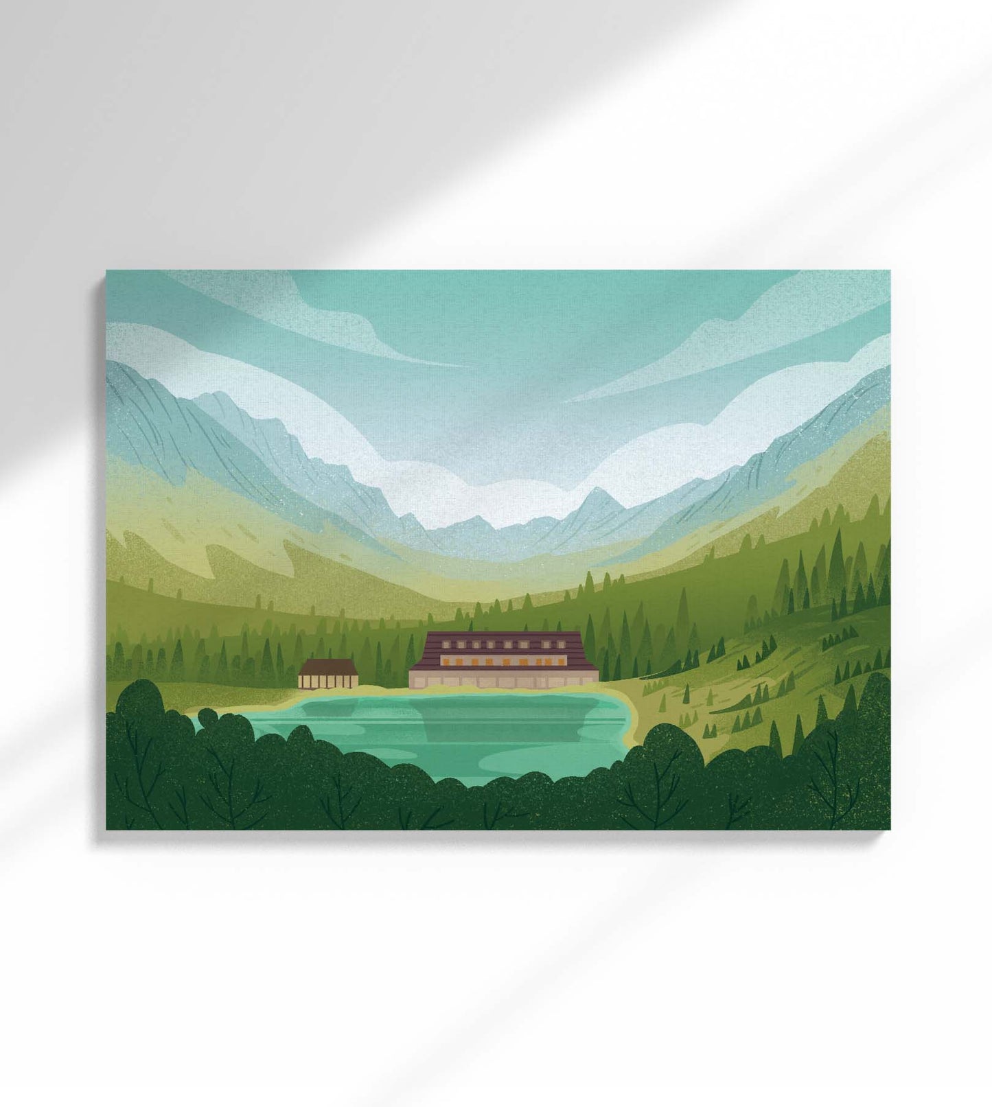 Plagát Popradské pleso