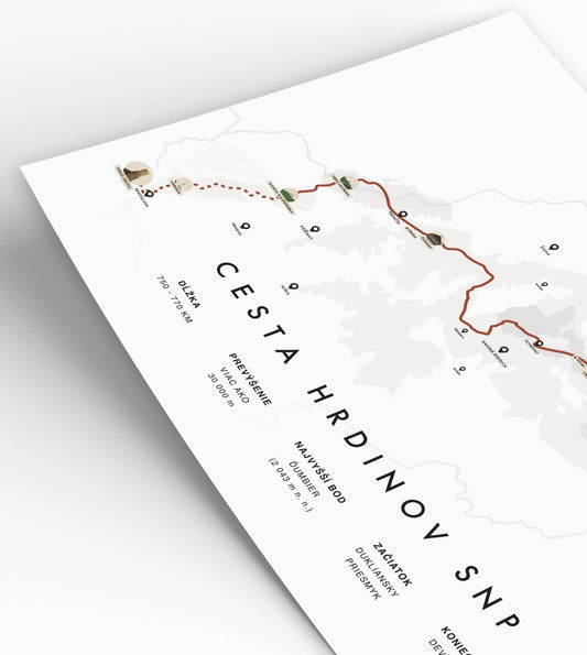 Plagát Cesta hrdinov SNP