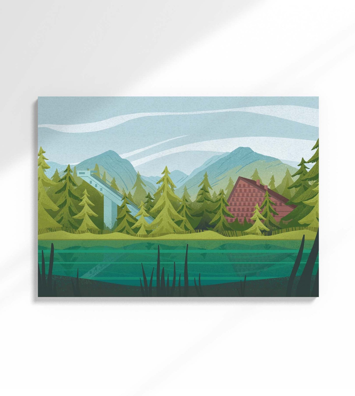 Plagát Štrbské pleso