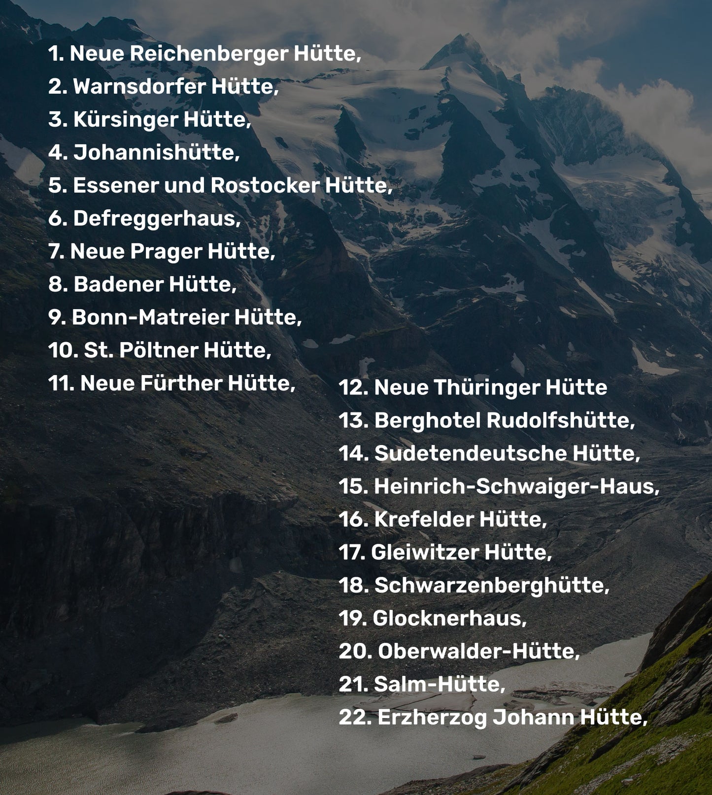 Hohe Tauern Pass (Nemecká verzia)