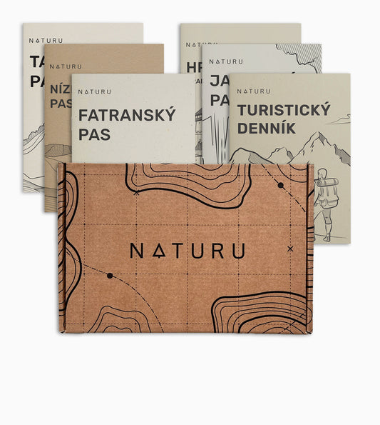 Set turistických pasov