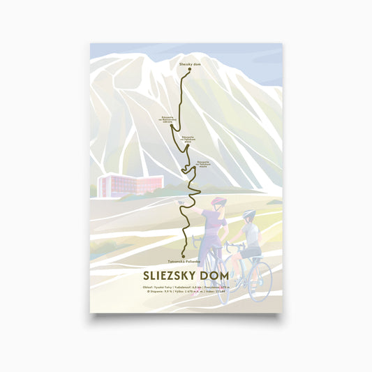 Plagát Trasa na Sliezsky dom
