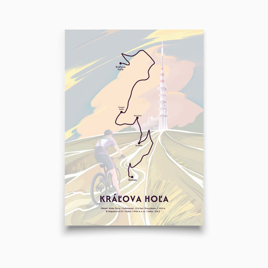 Plagát Trasa na Kráľovú hoľu