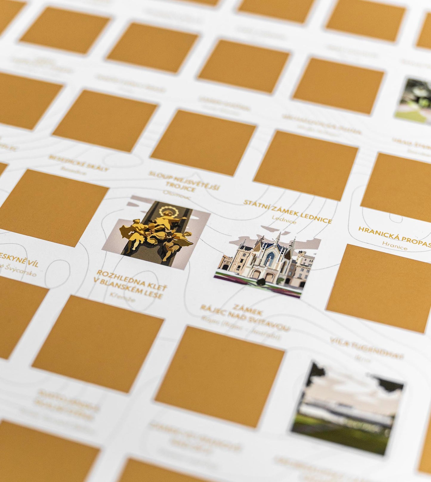 Stierací plagát TOP 100 Česko (CZ verzia)