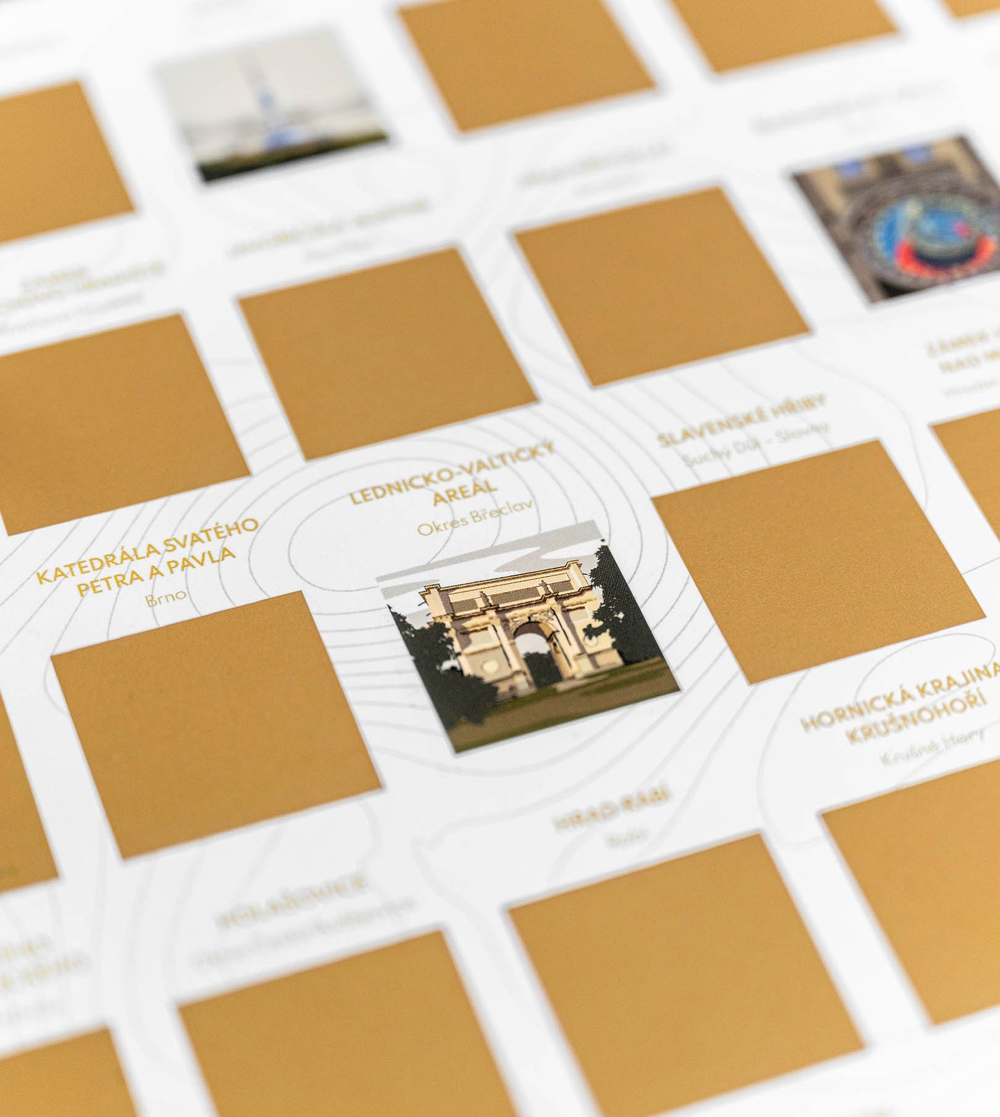 Stierací plagát TOP 100 Česko (CZ verzia)